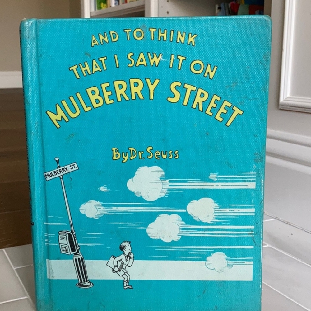 Antique Dr Seuss 1937 Ist Edition Mulberry Street